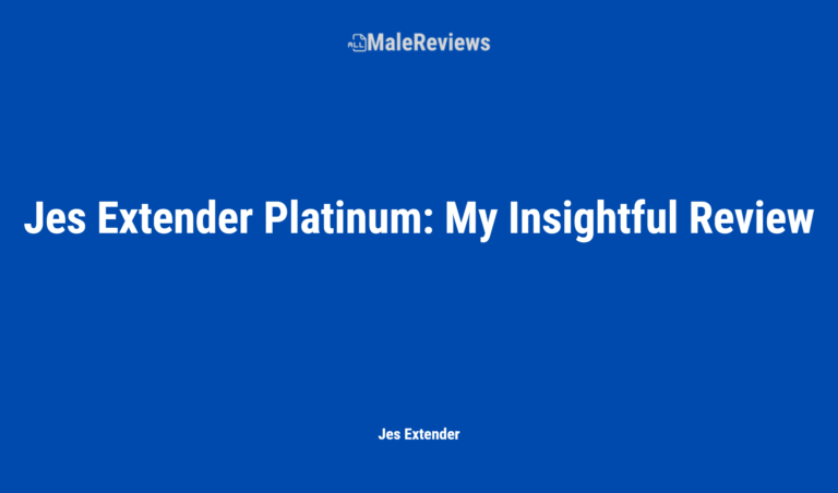 Jes Extender Platinum: My Insightful Review