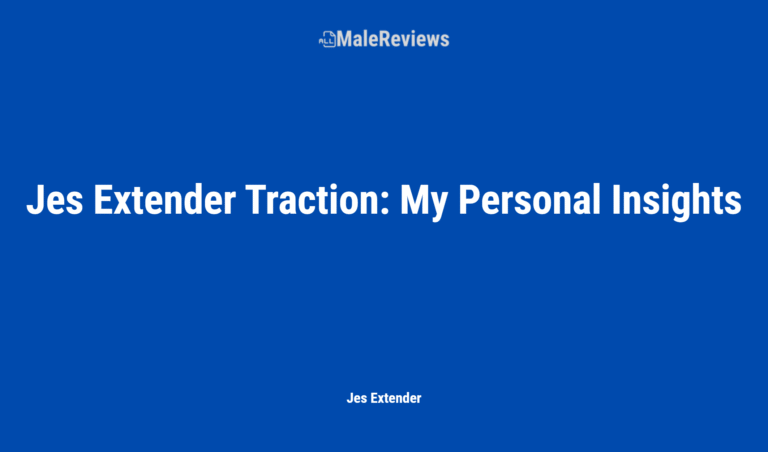 Jes Extender Traction: My Personal Insights