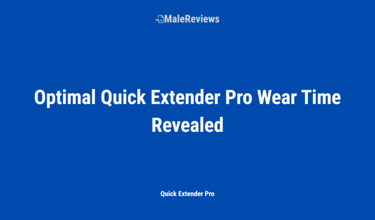 Optimal Quick Extender Pro Wear Time Revealed